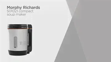 Morphy Richards 501021 Compact Soup Maker - Stainless Steel | Product Overview | Currys PC World