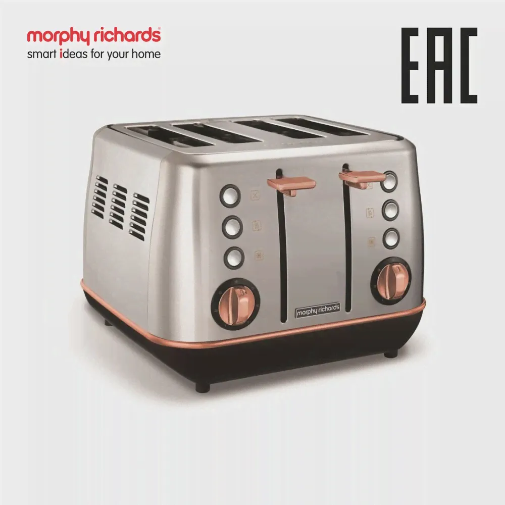 🛍 Тостер Morphy Richards Evoke 4 slice и премиальные Evoke Rose Gold Edition-3