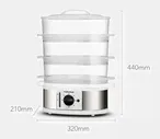 Пароварка Morphy Richards Electric Steamer MR1148 (White/Белый)