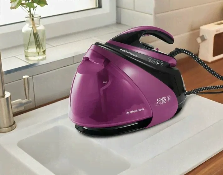 Парогенератор для одежды Morphy Richards Speed Steam Pro 3000 Вт фиолетовый/черный-2