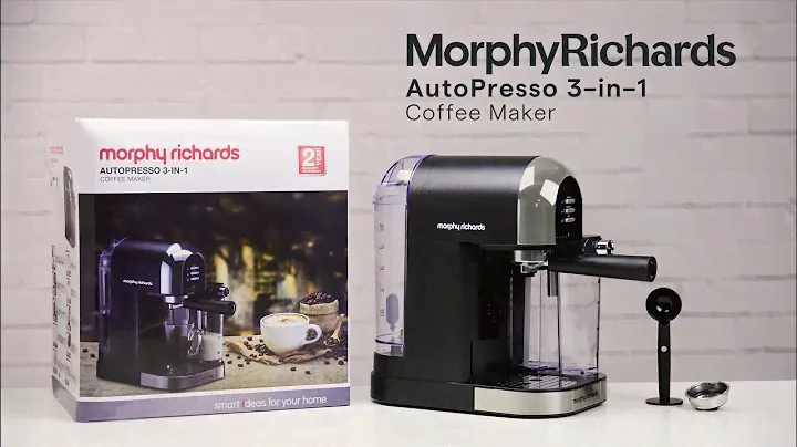 Morphy Richards AutoPresso 3 in 1 Coffee Maker