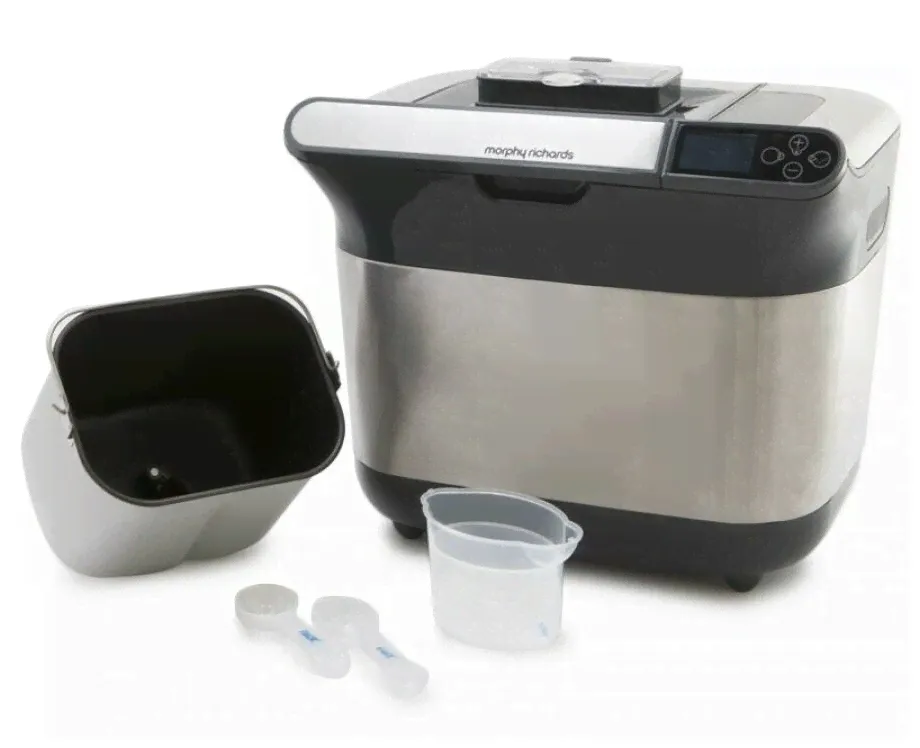 Хлебопечка Morphy Richards 502000 черный/серебристый-2