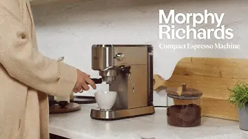 How to use the Morphy Richards Espresso Compact coffee machine
