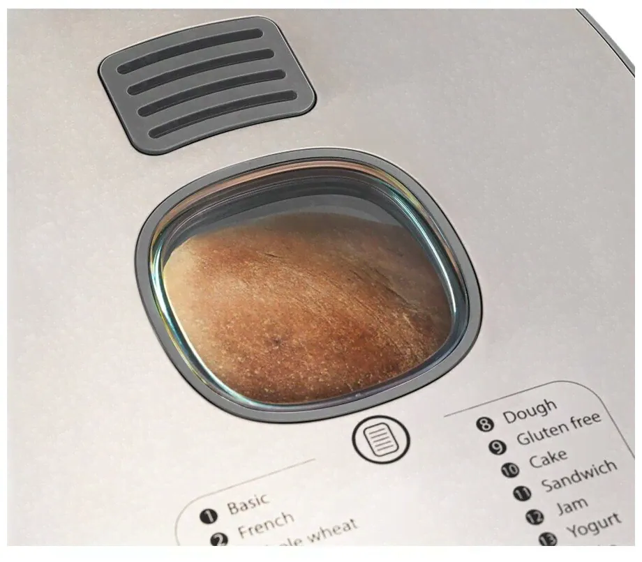 Morphy Richards Хлебопечка Morphy Richards Fastbake 502001, 14 программ, таймер, с замесом теста, йогурт, джем, булка, хлеб без глютена, выбор степени прожаривания и веса, смотровое окно хлебопечка