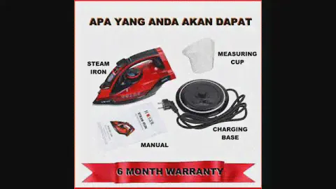 CORDLESS STEAM IRON