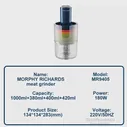 MORPHY RICHARDS MR9405 Электрическая мясорубка Высокоскоростной кухонный комбайн 220 В Многофункциональный измельчитель овощей с 4 чашами (art.: 3920c15b75e04)
