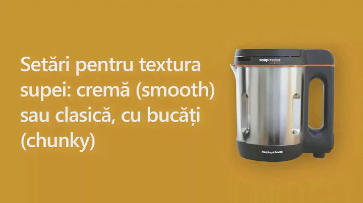 Soup Maker Compact de la Morphy Richards