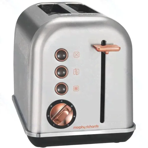 Тостер Morphy Richards Accents Rose Gold Brushed 2 Slice (222017)