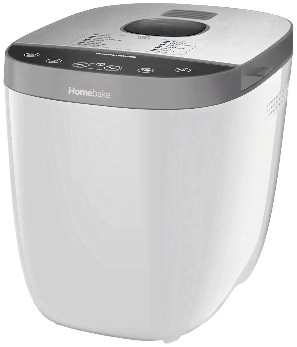 Morphy Richards Хлебопечка Morphy Richards Fastbake 502001, 14 программ, таймер, с замесом теста, йогурт, джем, булка, хлеб без глютена, выбор степени прожаривания и веса, смотровое окно хлебопечка-3