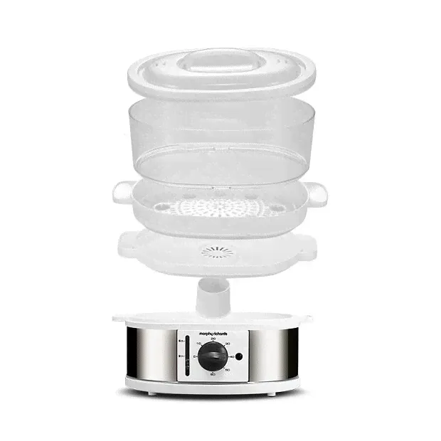 Пароварка Morphy Richards Electric Steamer MR1148 (White/Белый)-2