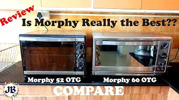 Review and comparison  of Morphy Richards 52L and Morphy Richards 60L