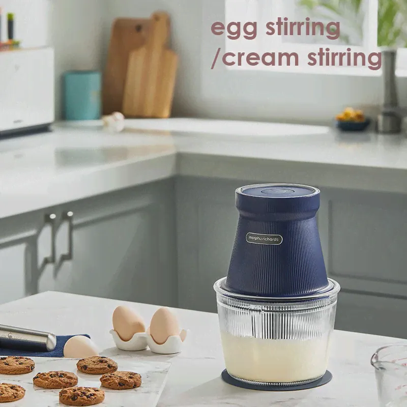 Портативная измельчитель для мяса Morphy Richards MR9402, миксер для еды, 1 л, измельчитель чеснока, блендер с аккумулятором на 2000 мАч (art.: 3920c15d599d9)-0