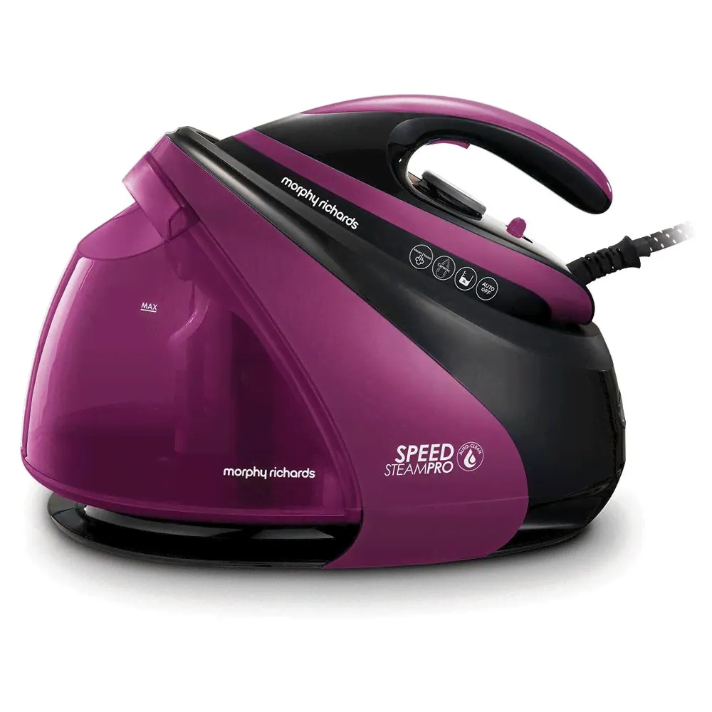 Morphy Richards Парогенератор 1256698, черный, фиолетовый