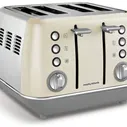 Morphy Richards 240107 Evoke Тостер на 4 ломтика - Кремовый